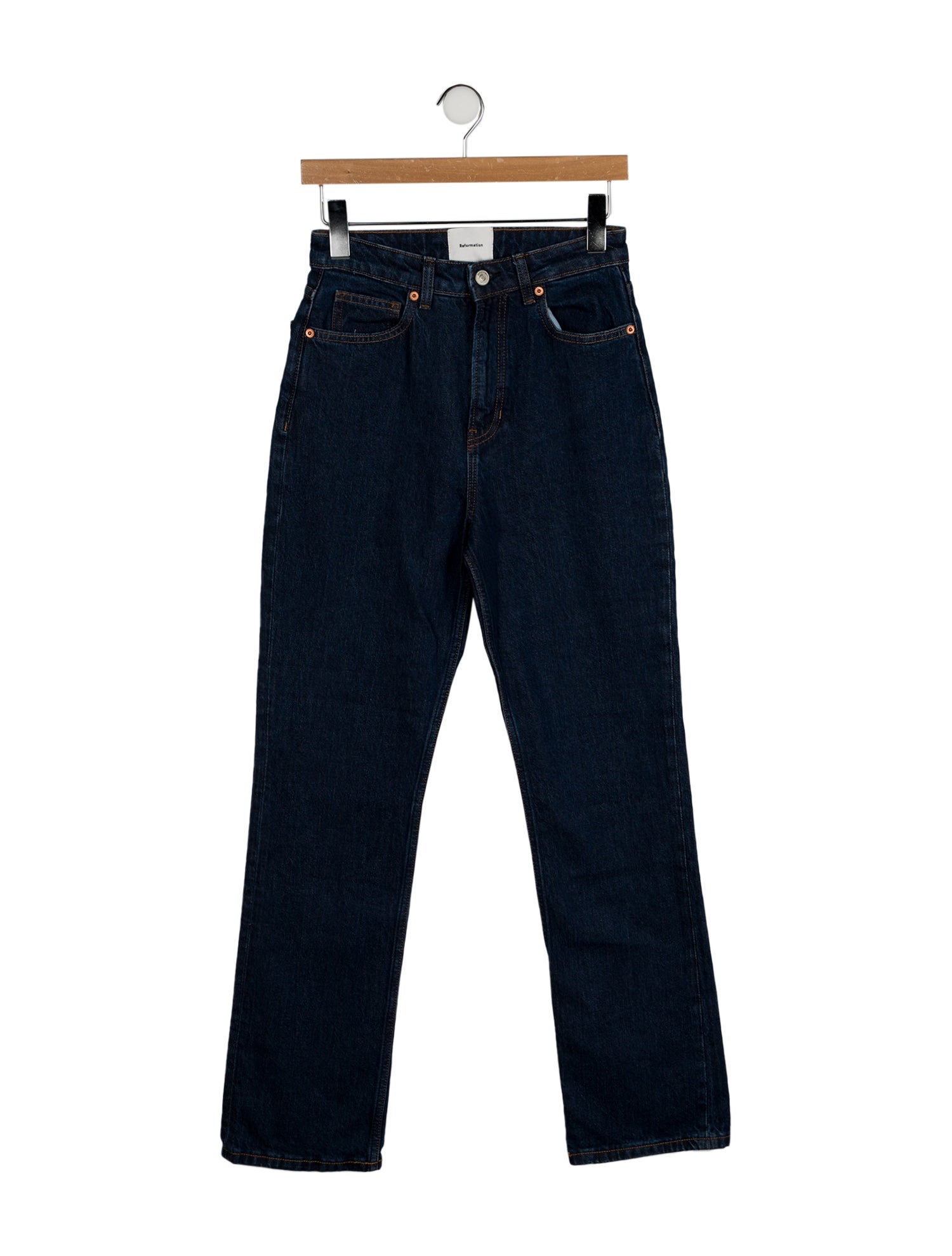 Reformation High-Rise Straight Leg Jeans