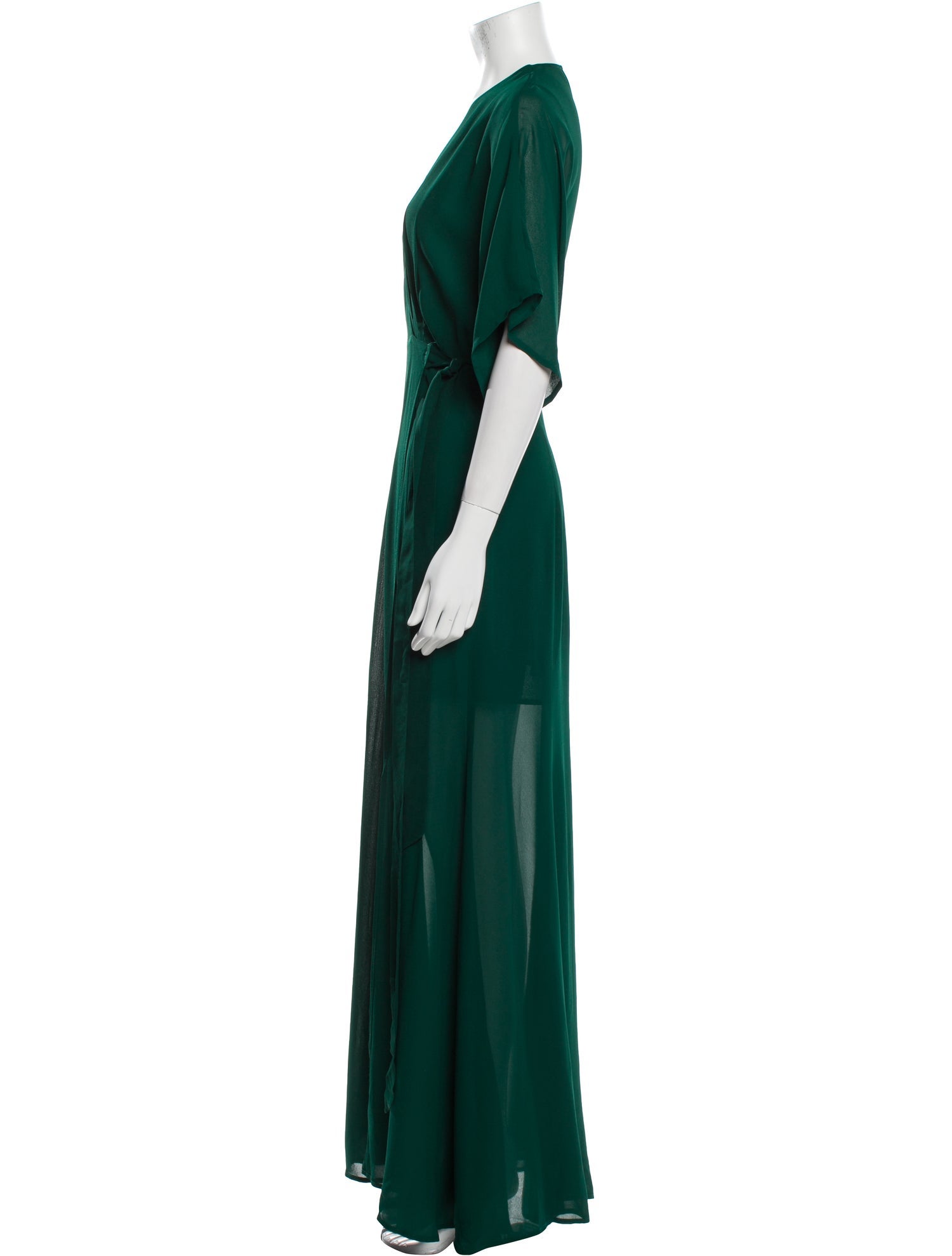 Reformation Ruffle Embellishment Robe