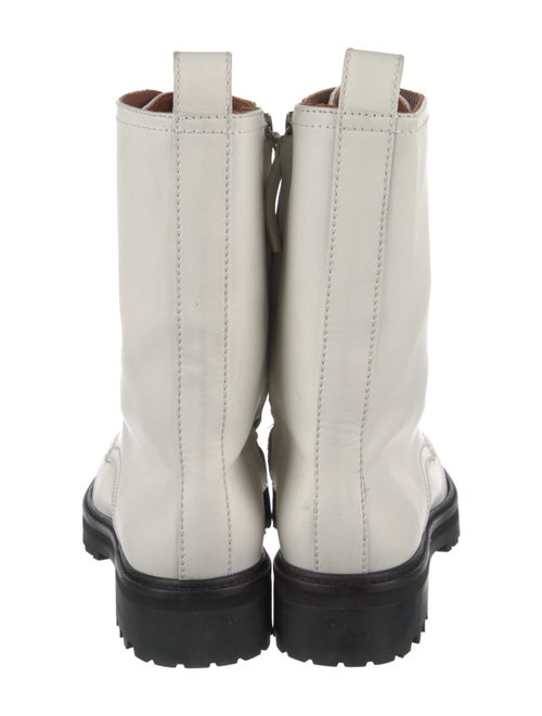 Reformation Leather Combat Boots