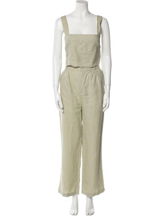 Reformation Linen Pant Set