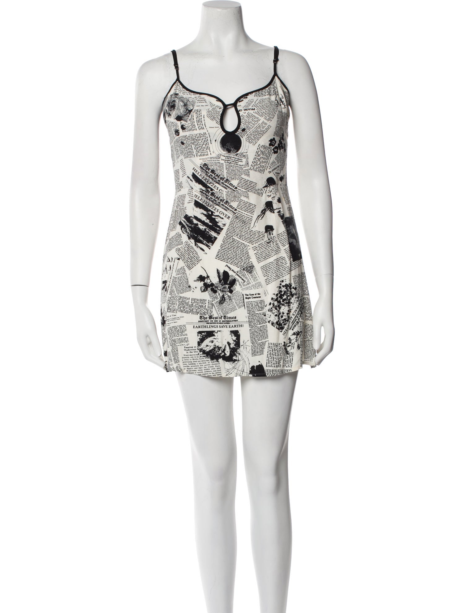 Reformation Printed Mini Dress