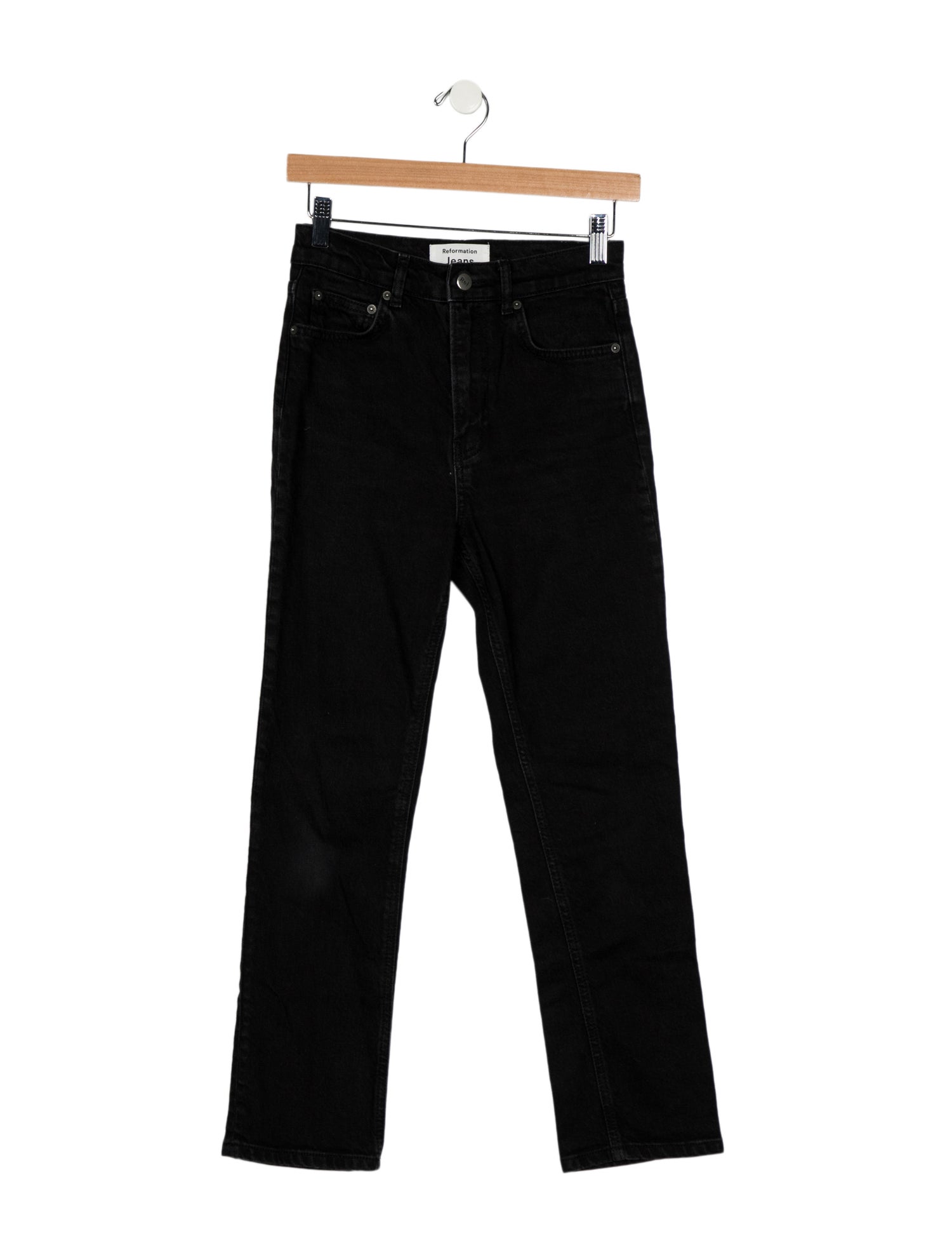 Reformation High-Rise Straight Leg Jeans