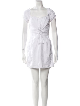 Reformation Linen Mini Dress
