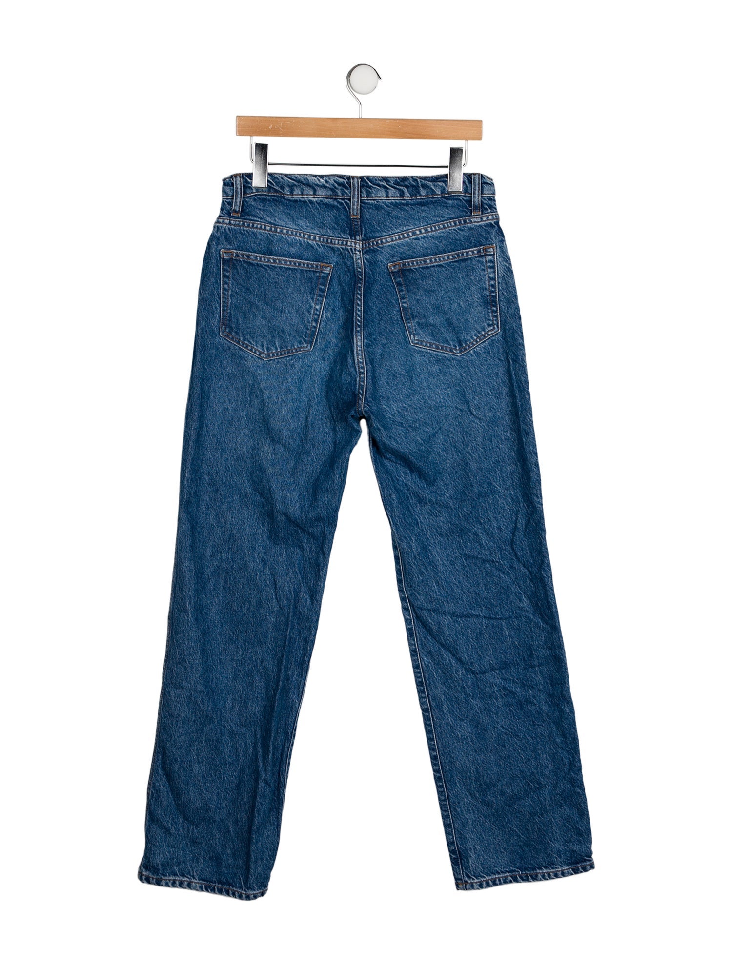 Reformation Straight-Leg Jeans