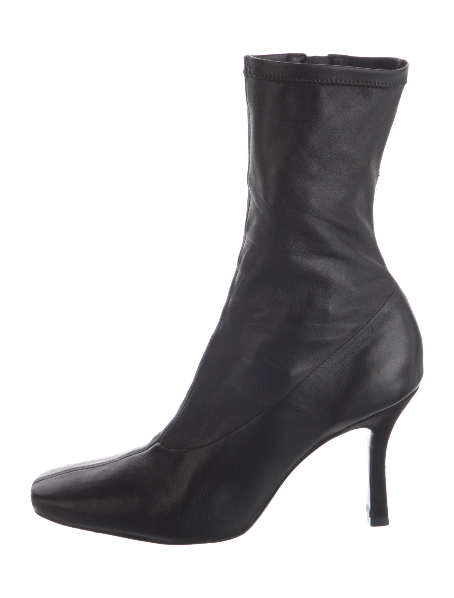 Reformation Leather Sock Boots