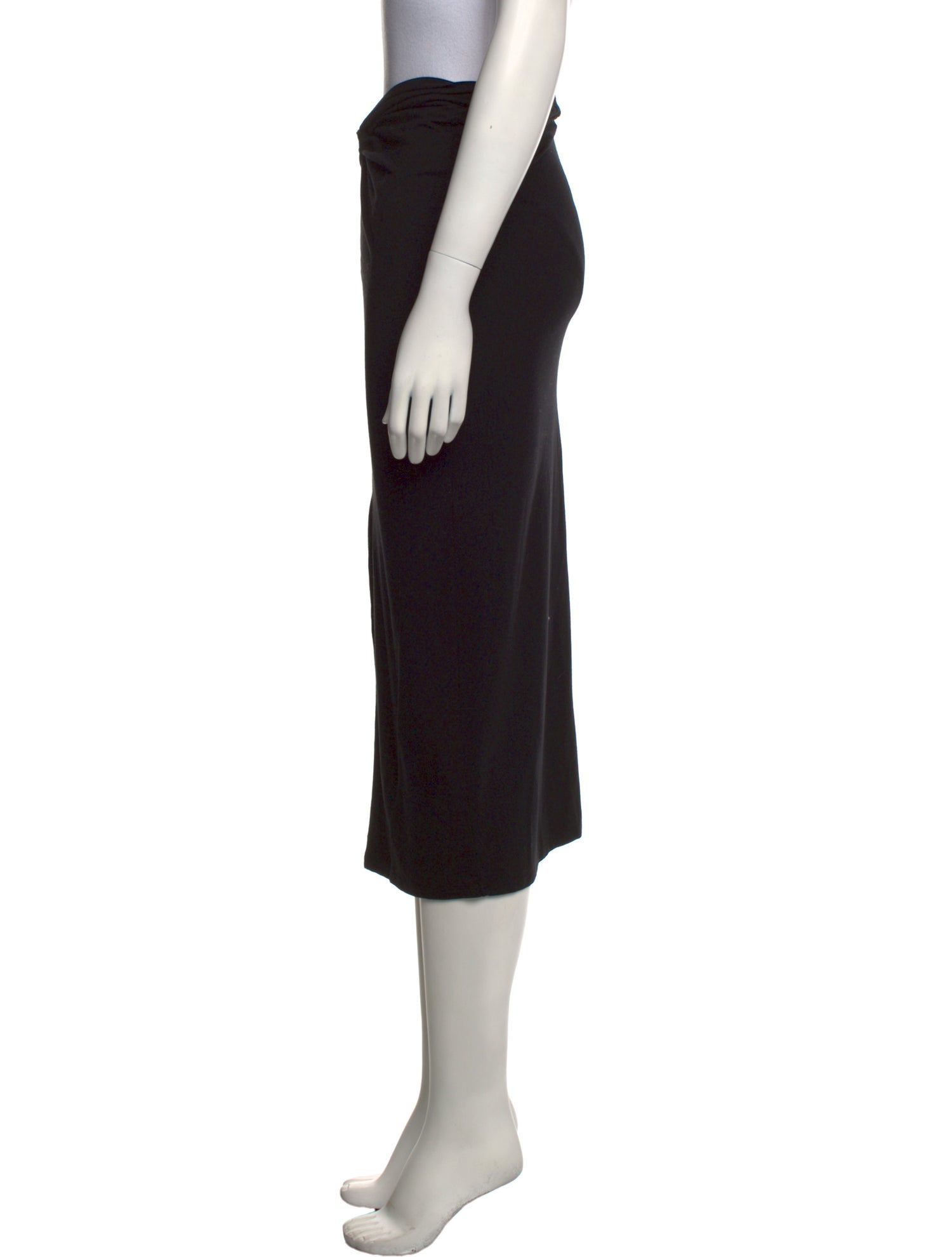 Reformation Pleated Accents Midi Length Skirt