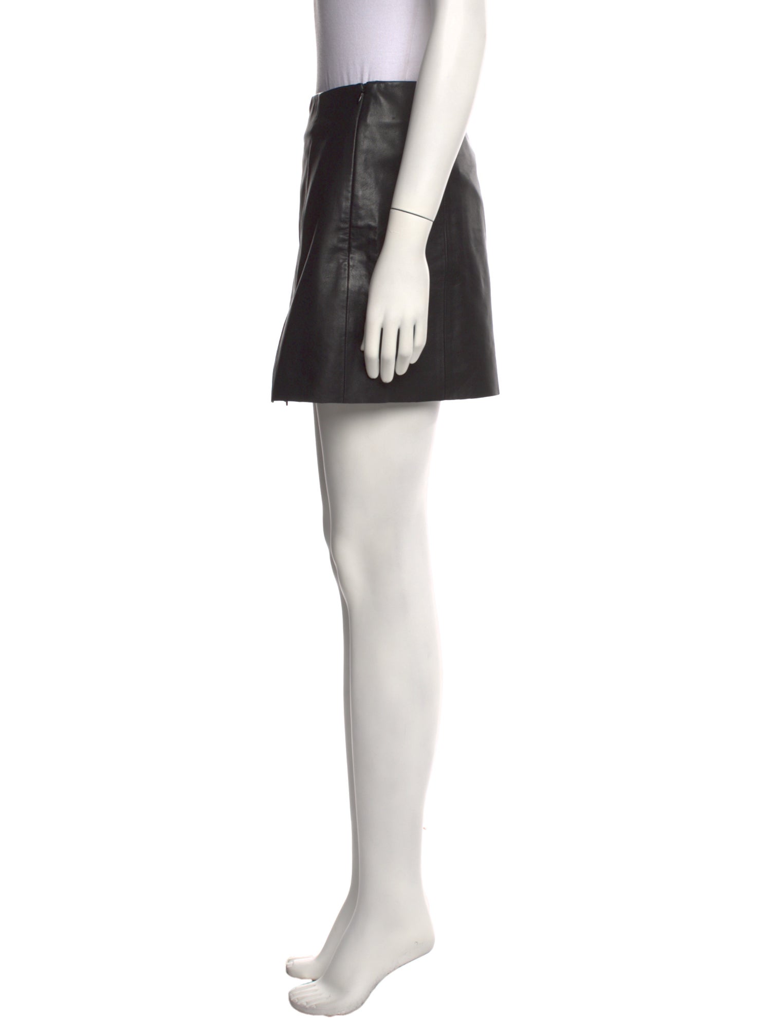 Reformation Leather Mini Skirt