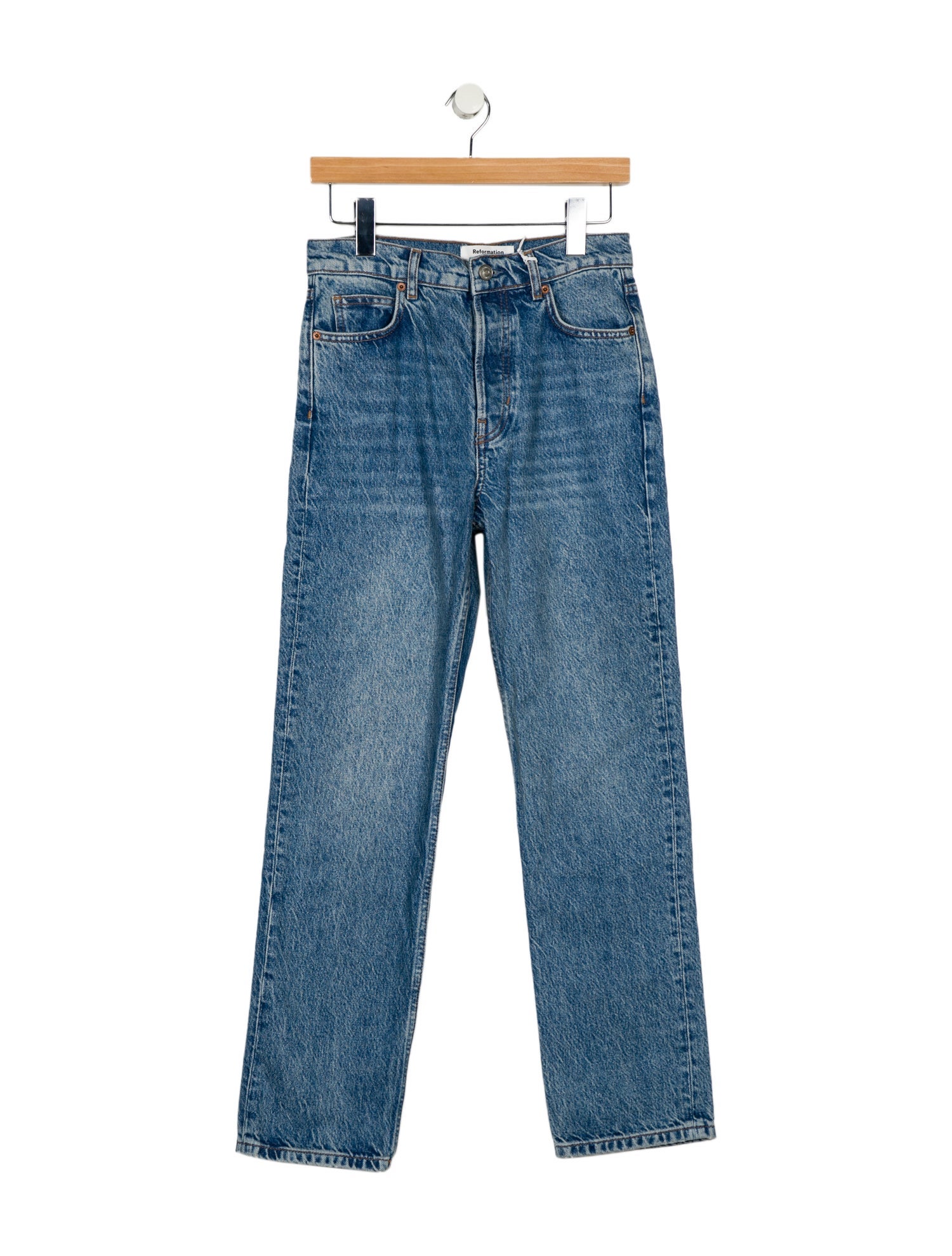 Reformation High-Rise Straight Leg Jeans w/ Tags