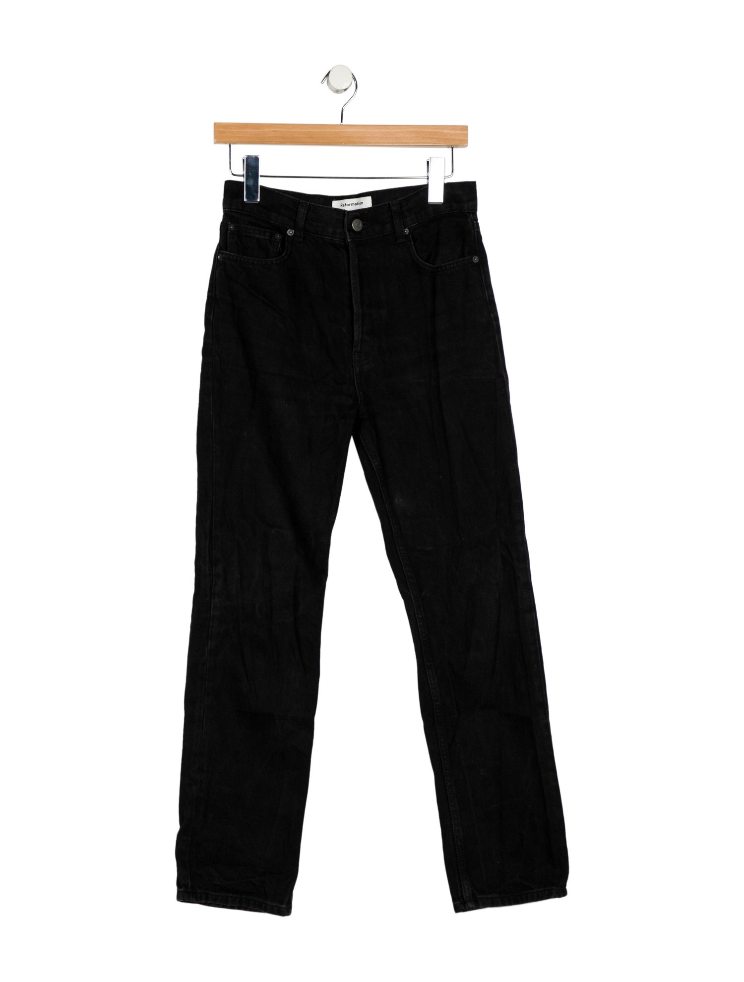 Reformation High-Rise Straight Leg Jeans