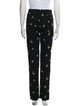 Reformation Floral Print Straight Leg Pants
