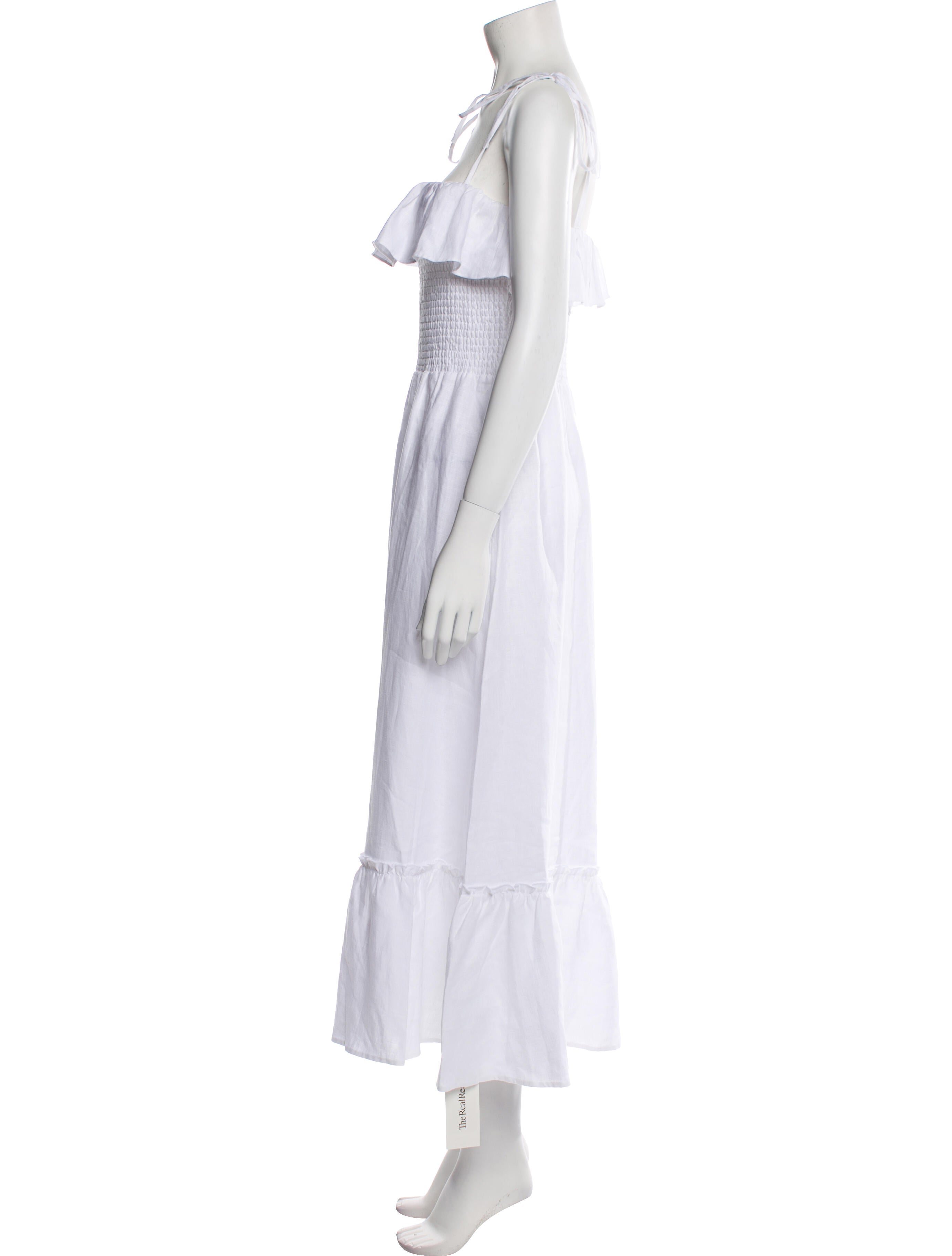 Reformation Linen Long Dress