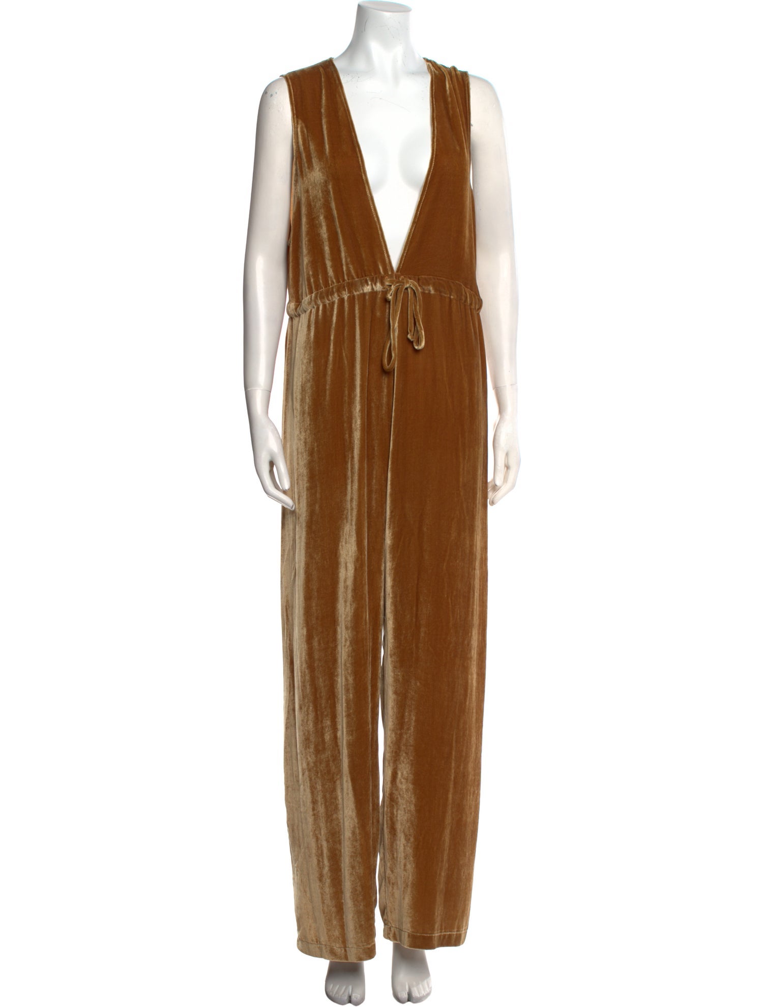 Reformation V-Neck Jumpsuit