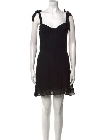 Reformation Dresses Square Neckline Mini Dress XL