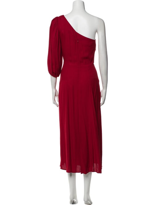 Reformation One-Shoulder Long Dress