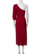 Reformation One-Shoulder Long Dress