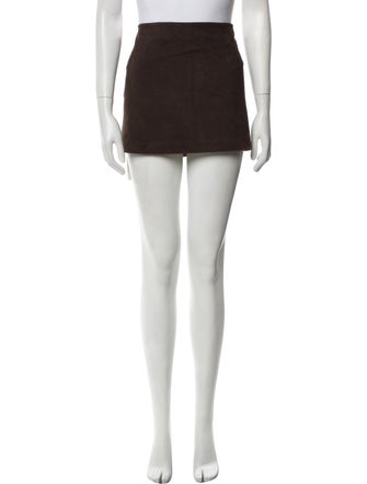 Reformation Leather Strapless Bodysuit