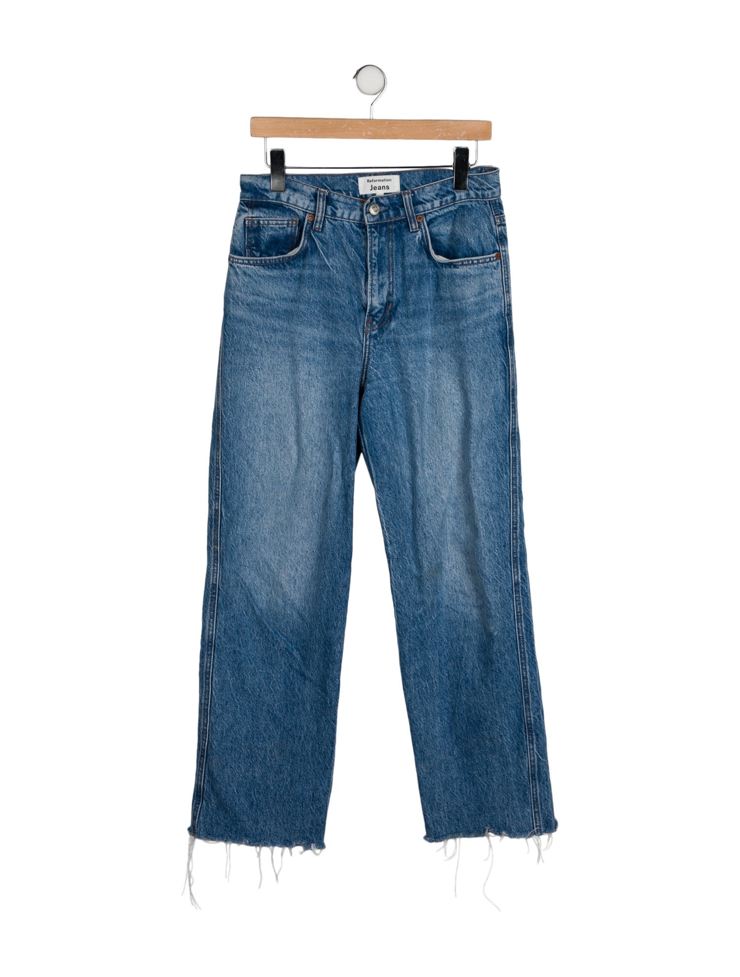 Reformation High-Rise Wide Leg Jeans