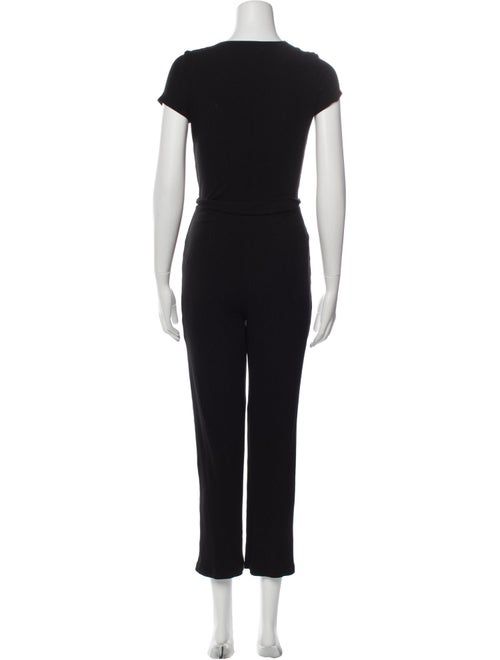 Reformation V-Neck Jumpsuit