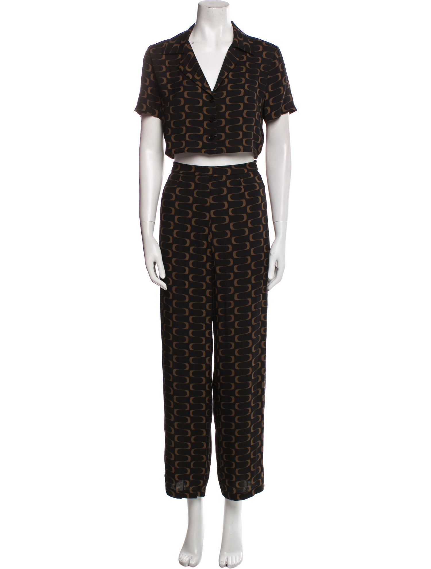 Reformation Printed Pant Set