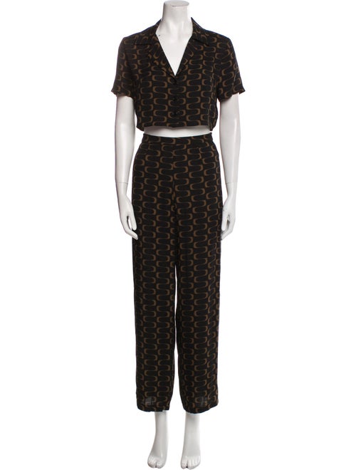 Reformation Printed Pant Set
