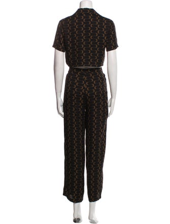 Reformation Printed Pant Set