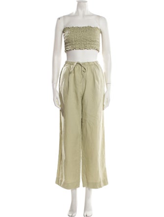 Reformation Linen Pant Set