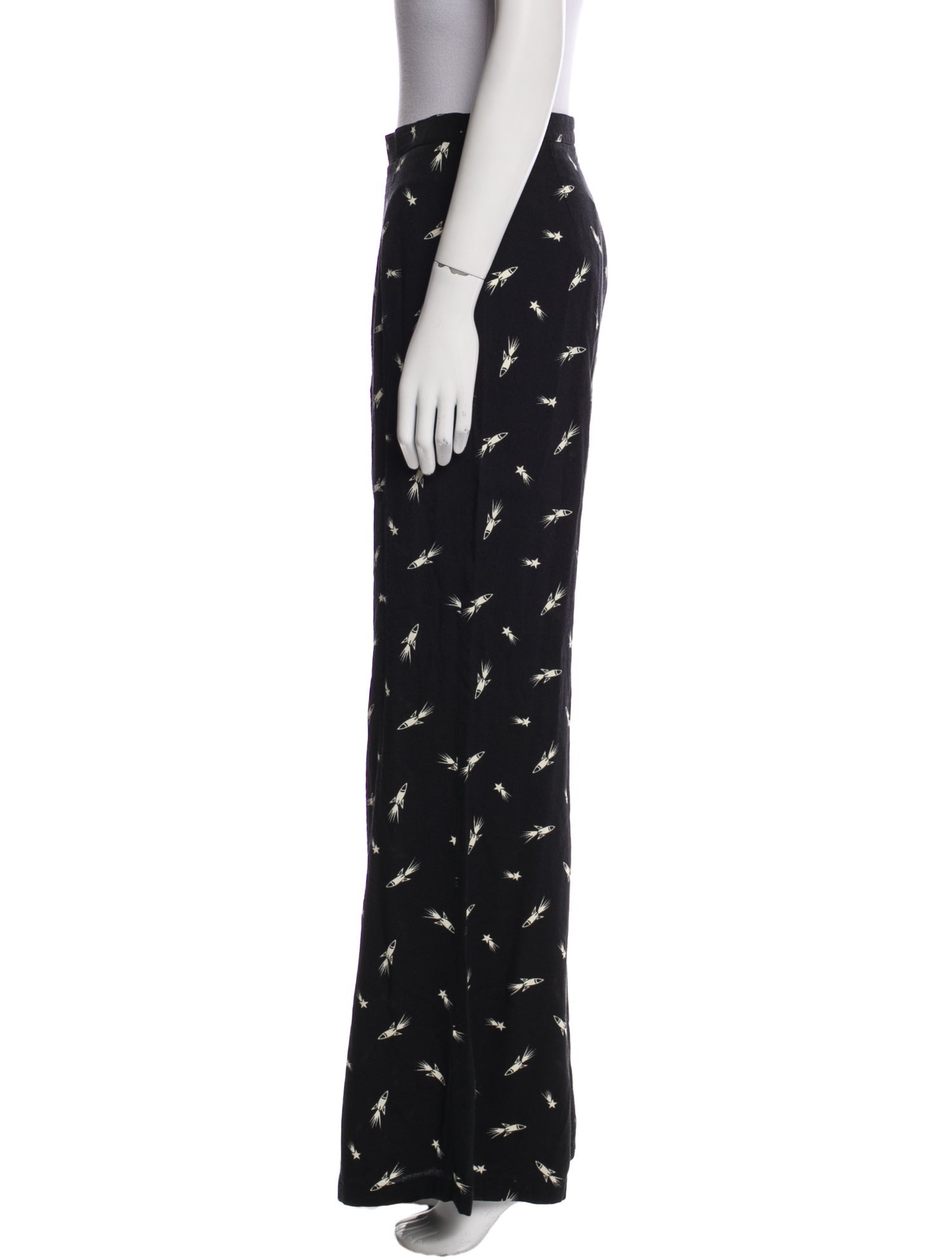 Reformation Printed Wide Leg Pants