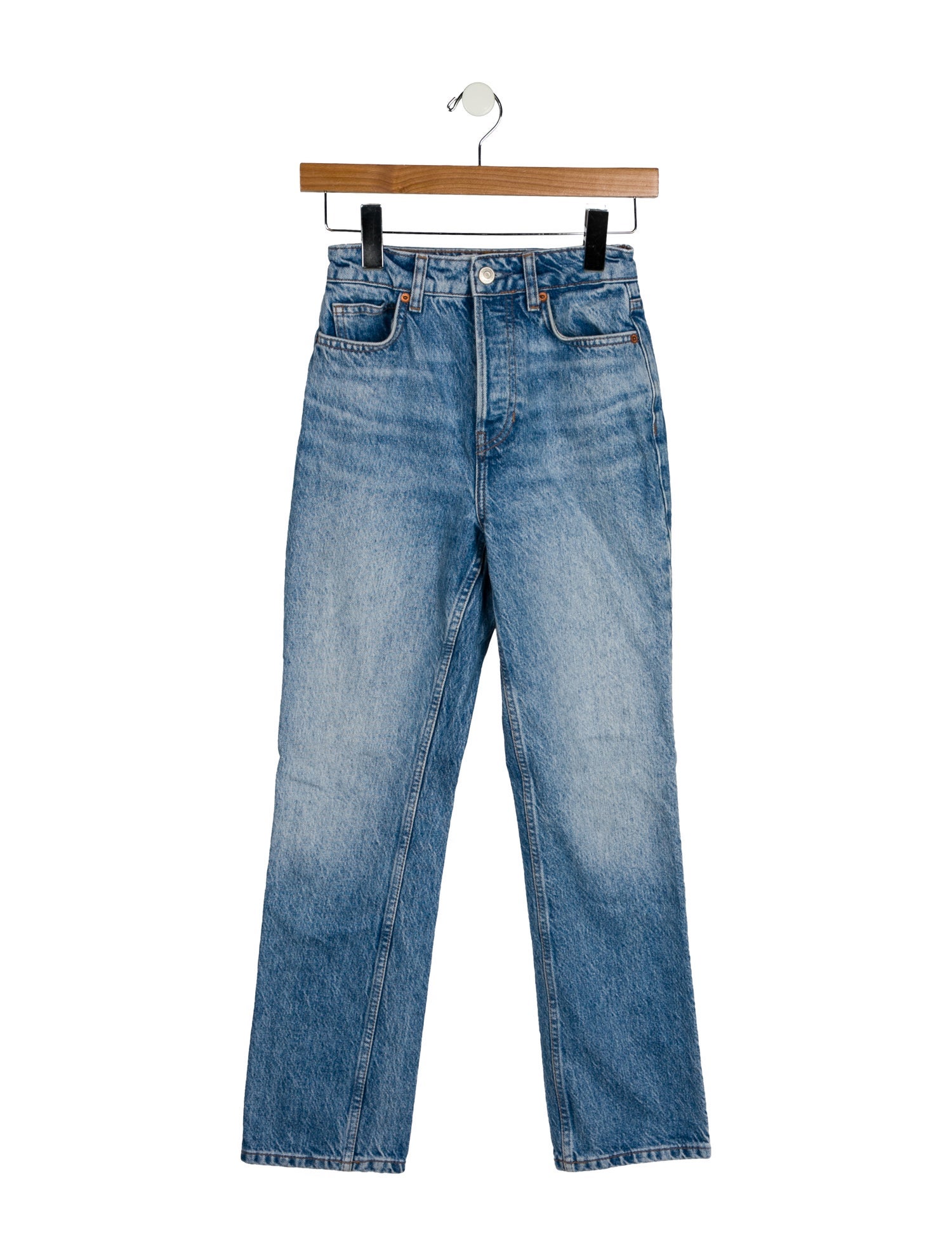 Reformation High-Rise Straight Leg Jeans
