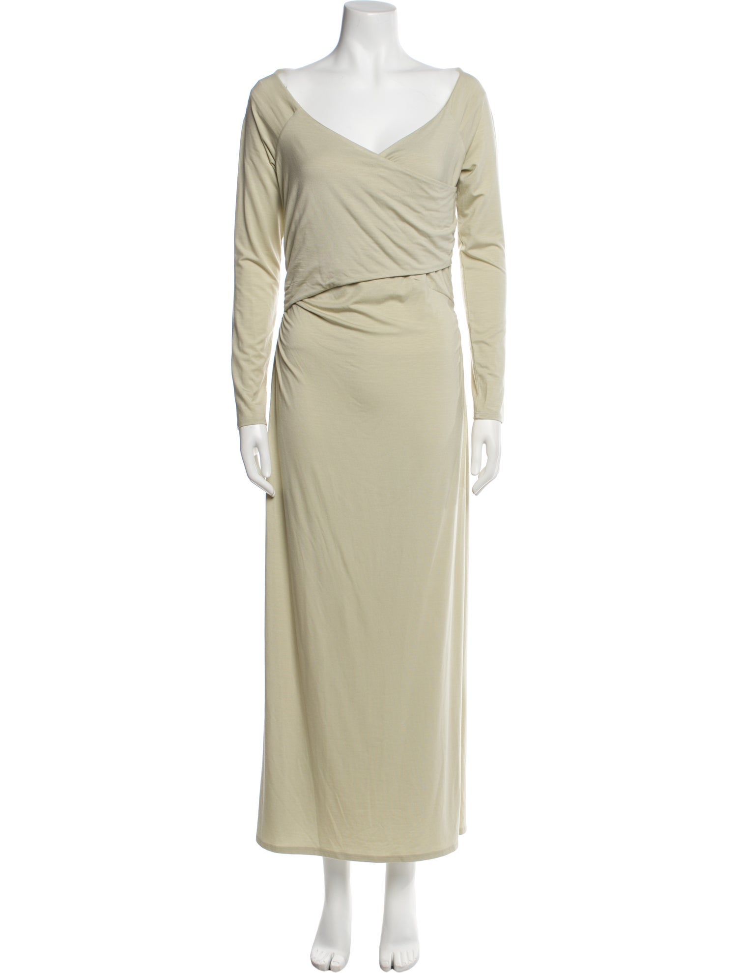 Reformation Cowl Neck Long Dress