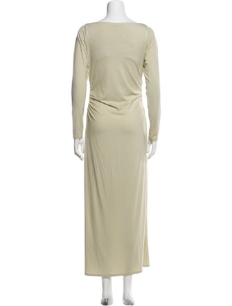 Reformation Cowl Neck Long Dress