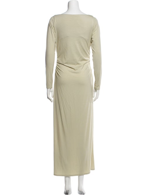 Reformation Cowl Neck Long Dress