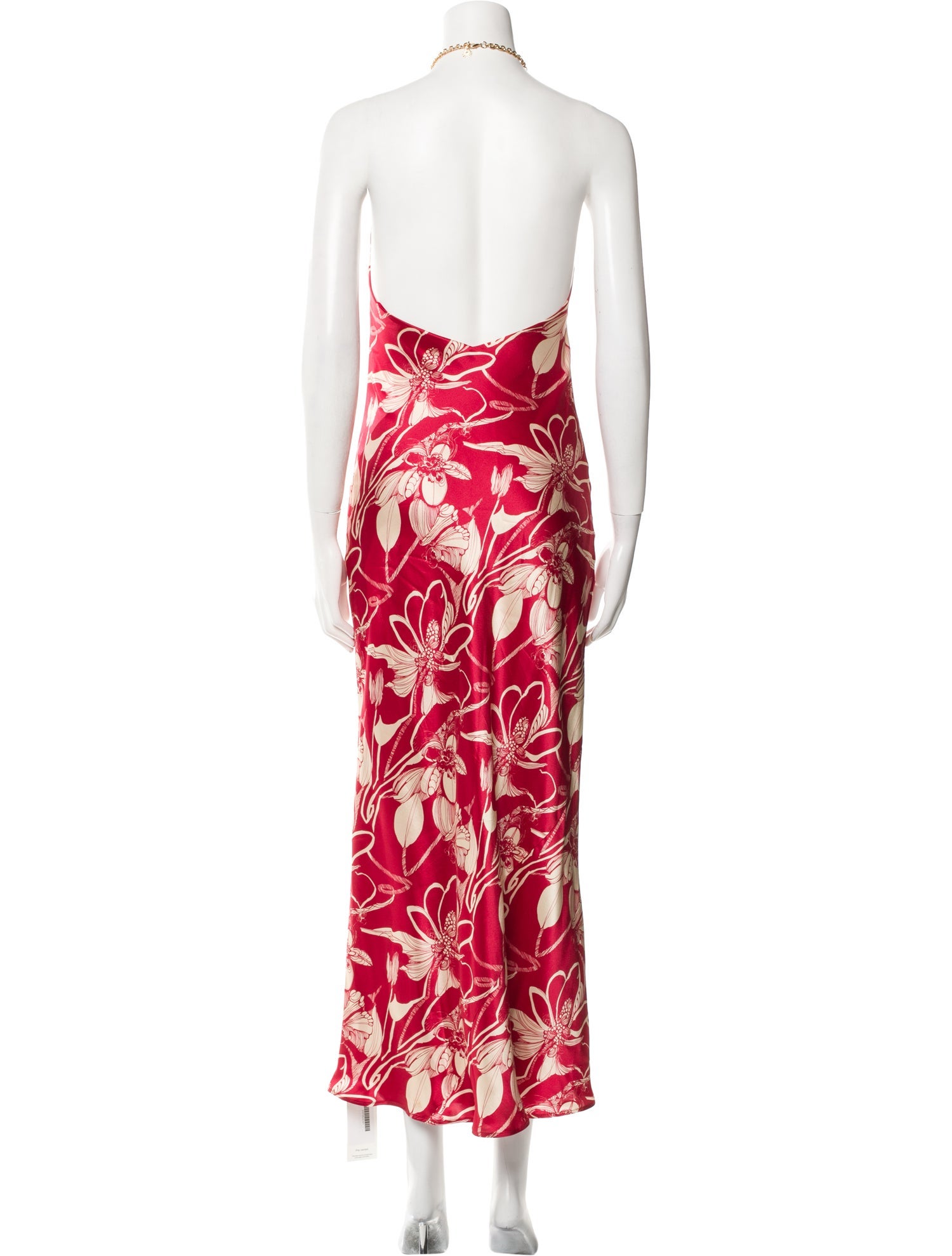 Reformation Silk Long Dress