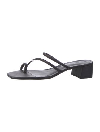 Reformation Leather Slides