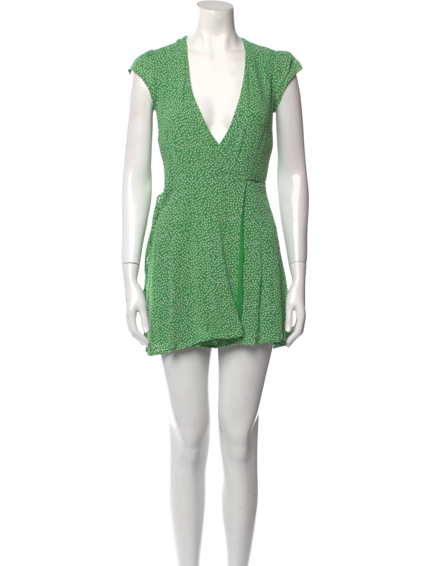 Reformation Printed Mini Dress