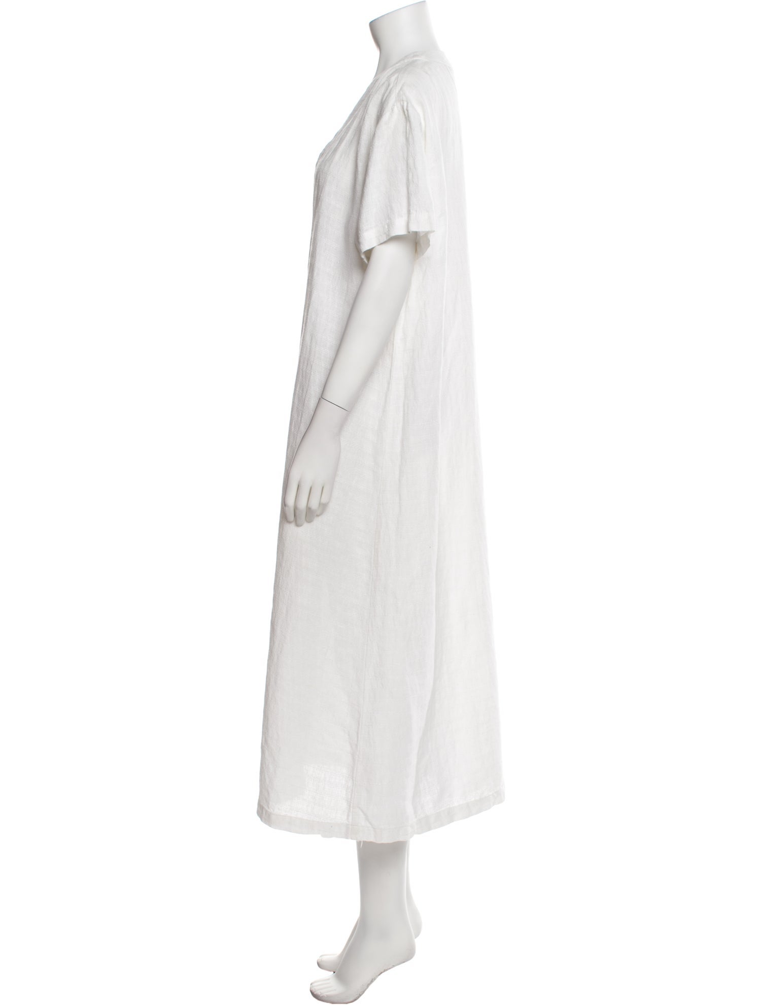 Reformation V-Neck Long Dress