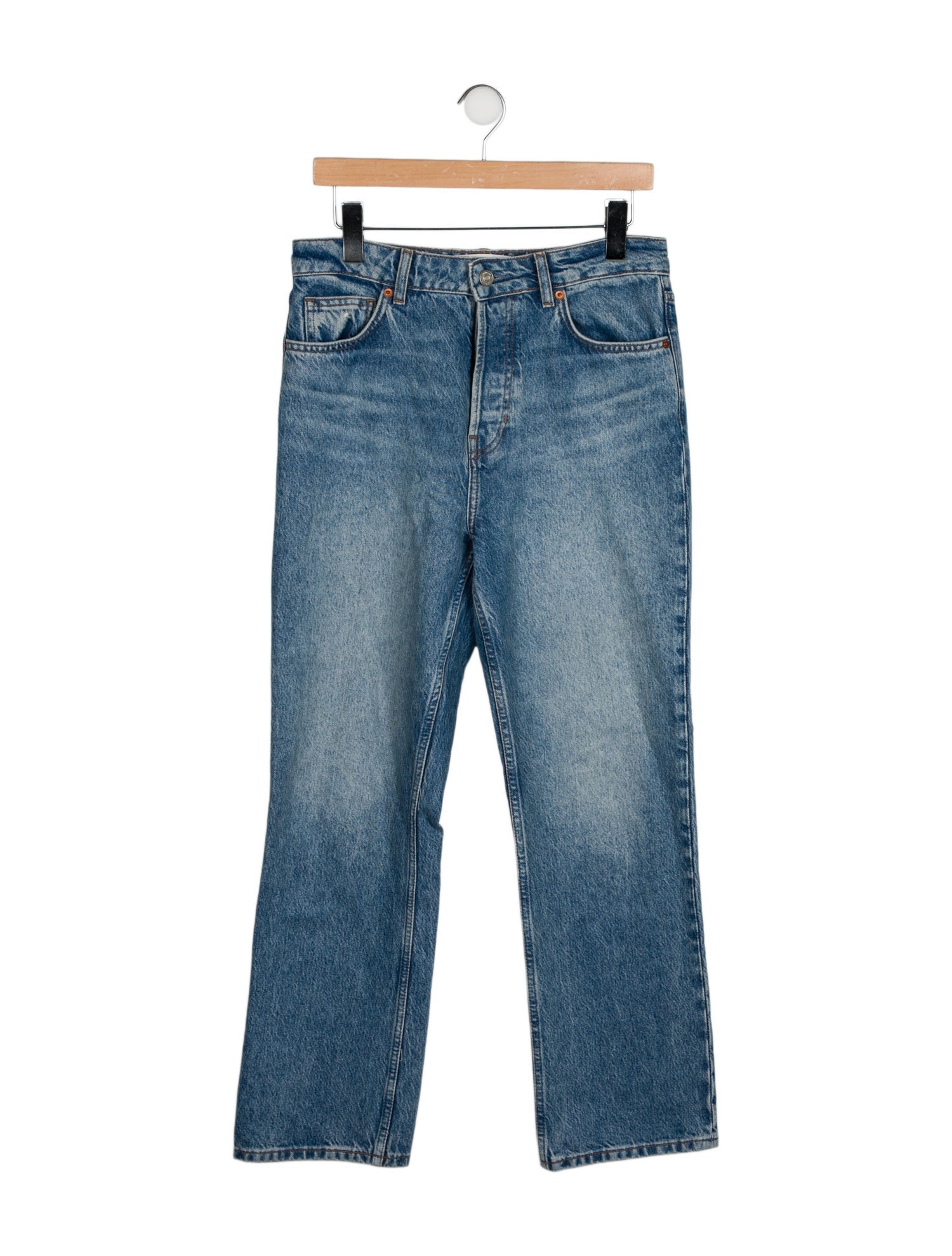Reformation High-Rise Straight Leg Jeans