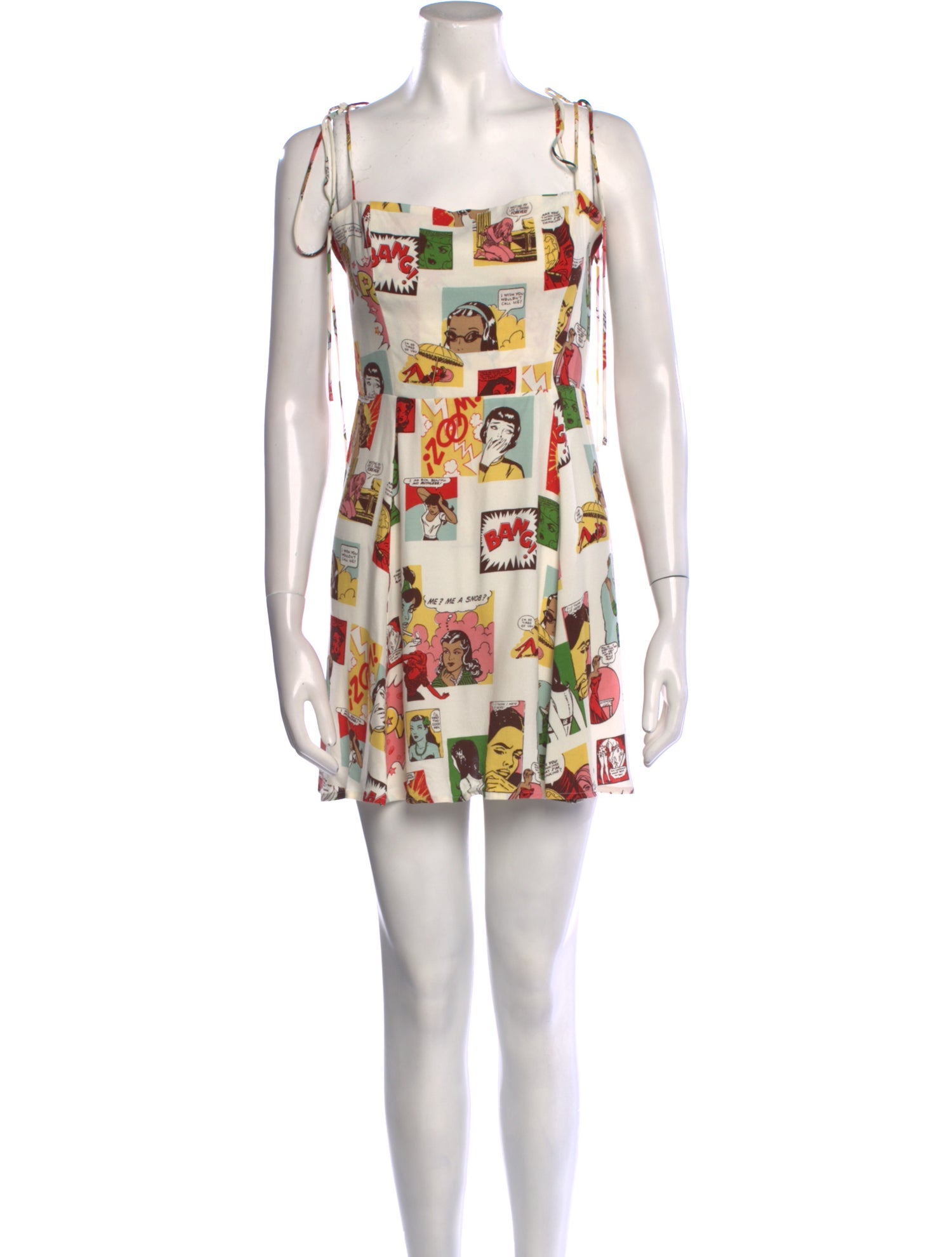 Reformation Printed Mini Dress