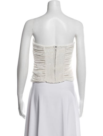 Reformation Strapless Crop Top