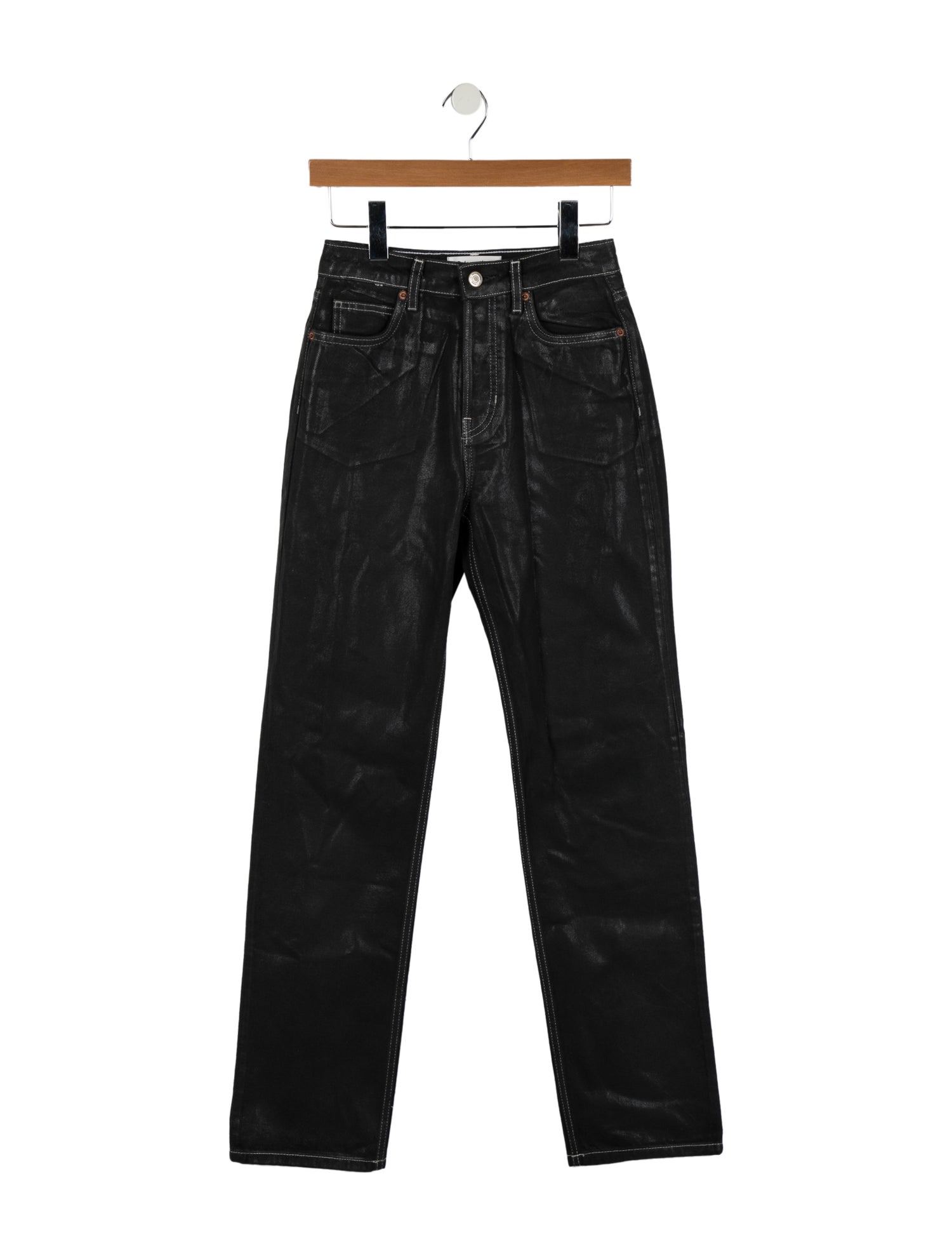 Reformation Mid-Rise Straight Leg Jeans