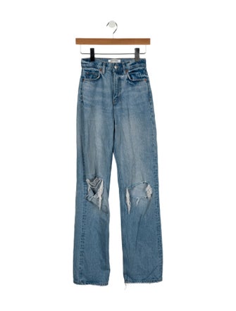 Reformation High-Rise Straight Leg Jeans