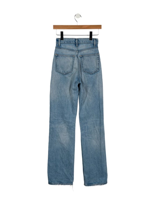 Reformation High-Rise Straight Leg Jeans