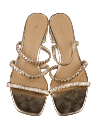 Reformation Leather Slides