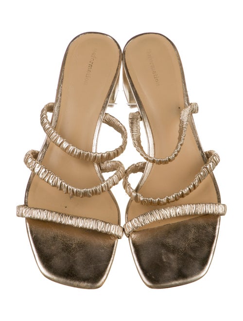 Reformation Leather Slides