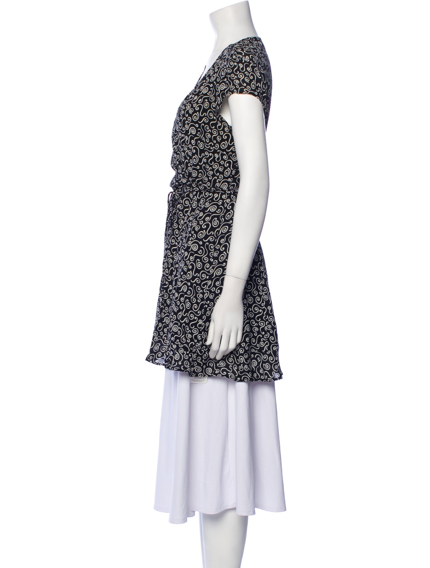 Reformation Printed V-Neck Tunic