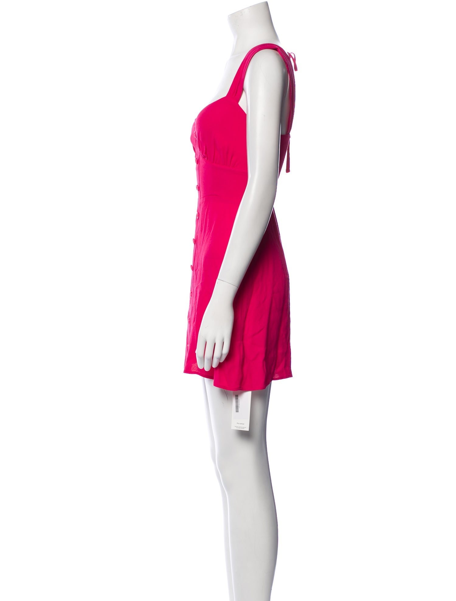 Reformation V-Neck Mini Dress
