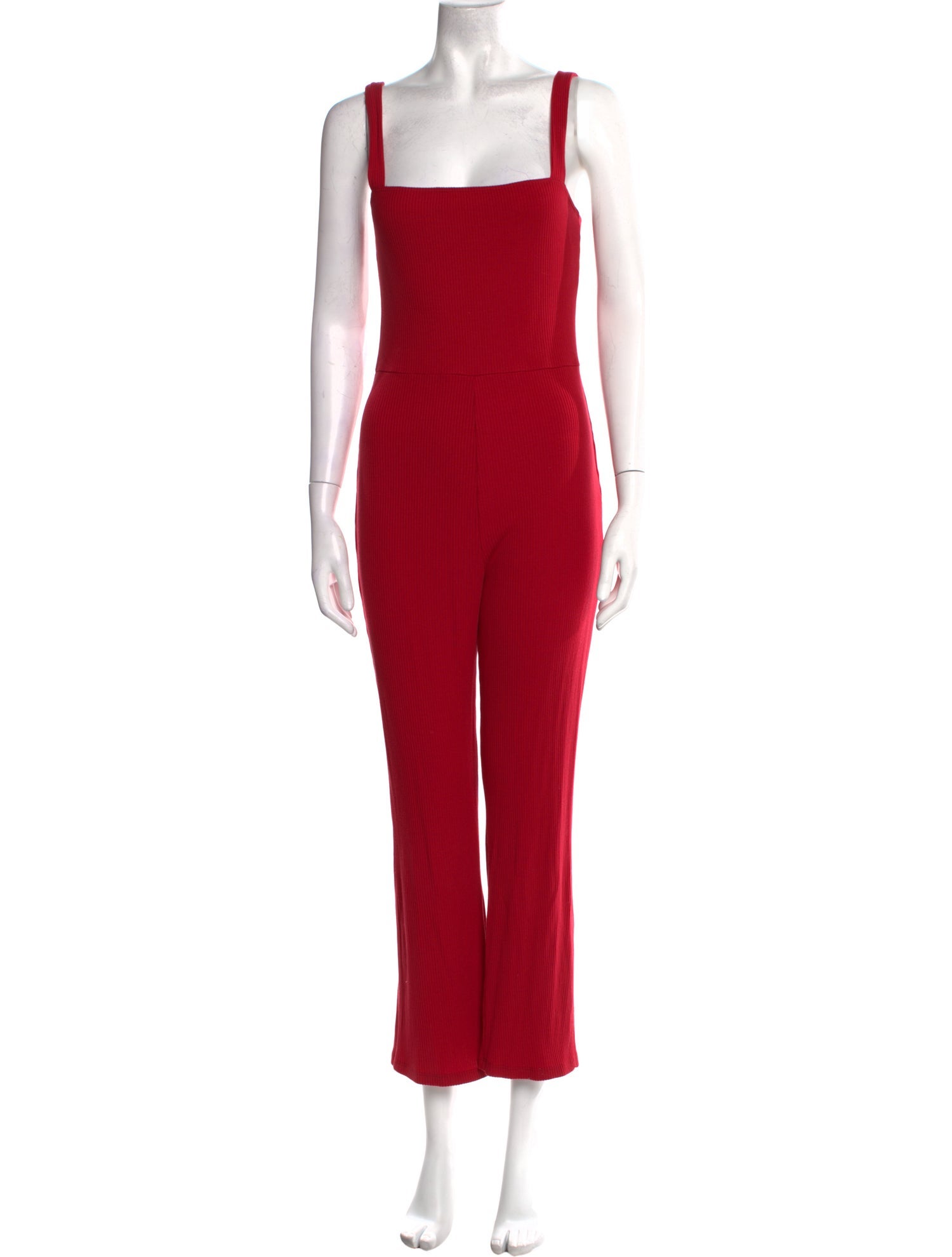 Reformation Square Neckline Jumpsuit