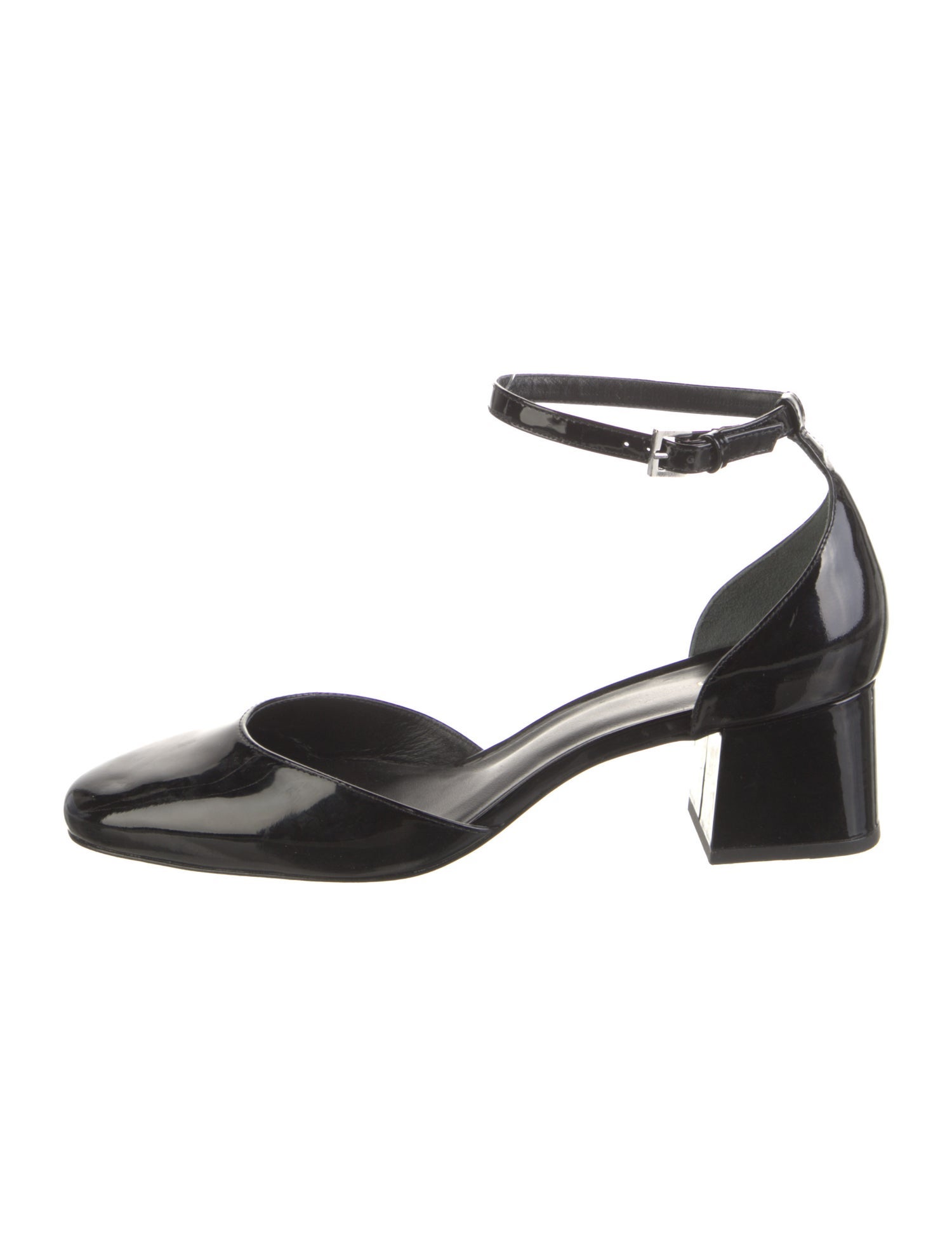 Reformation Patent Leather D'Orsay Pumps
