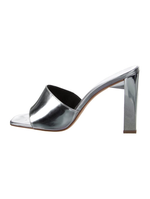 Reformation Patent Leather Slides