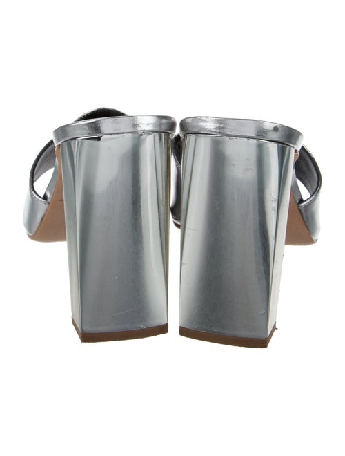 Reformation Patent Leather Slides