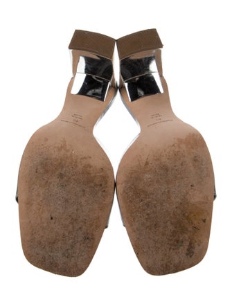 Reformation Patent Leather Slides